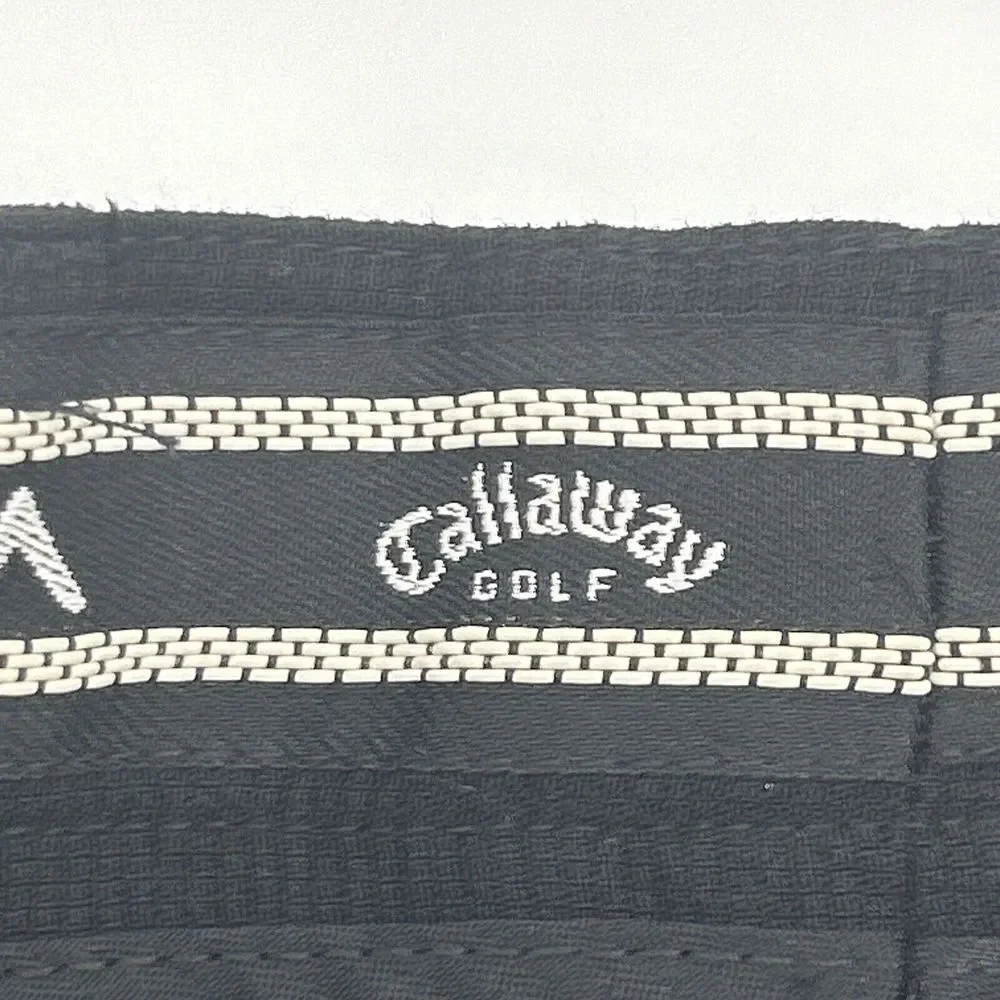 Callaway Golf Sport Pants Men 42X30 Black Pleated Cuffed Comfort Performance NEW